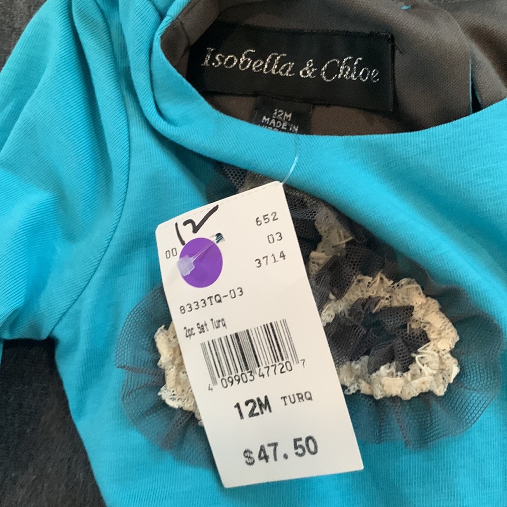 New girl beautiful ruffle shirt boutique Isobella & Chloe - Picture 3 of 6